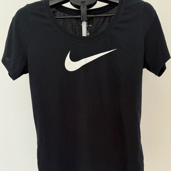 Nike | Black “The Nike Tee” w/ White Swoosh | Size L - Picture 2 of 4
